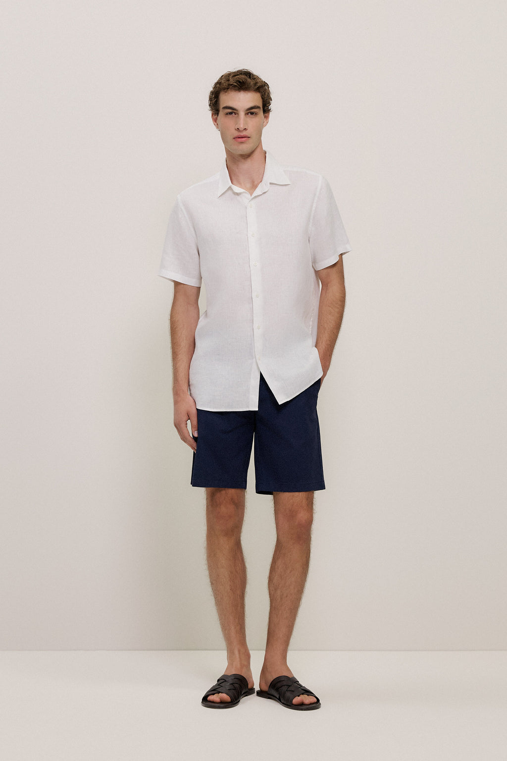 Cotton Twill Chino Short