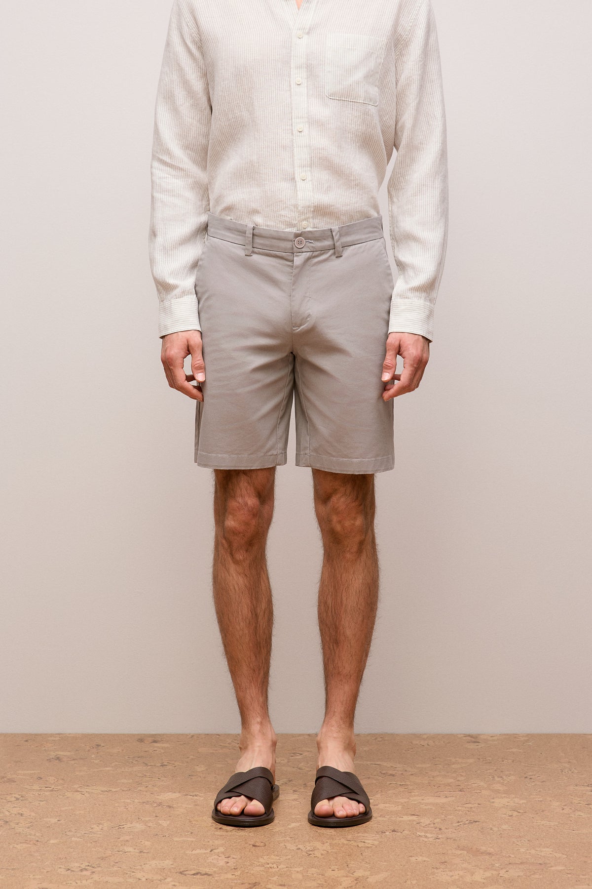 Cotton Twill Chino Short
