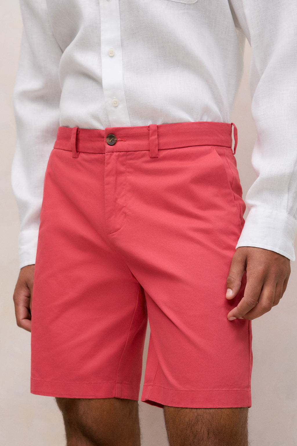 Cotton Twill Chino Short