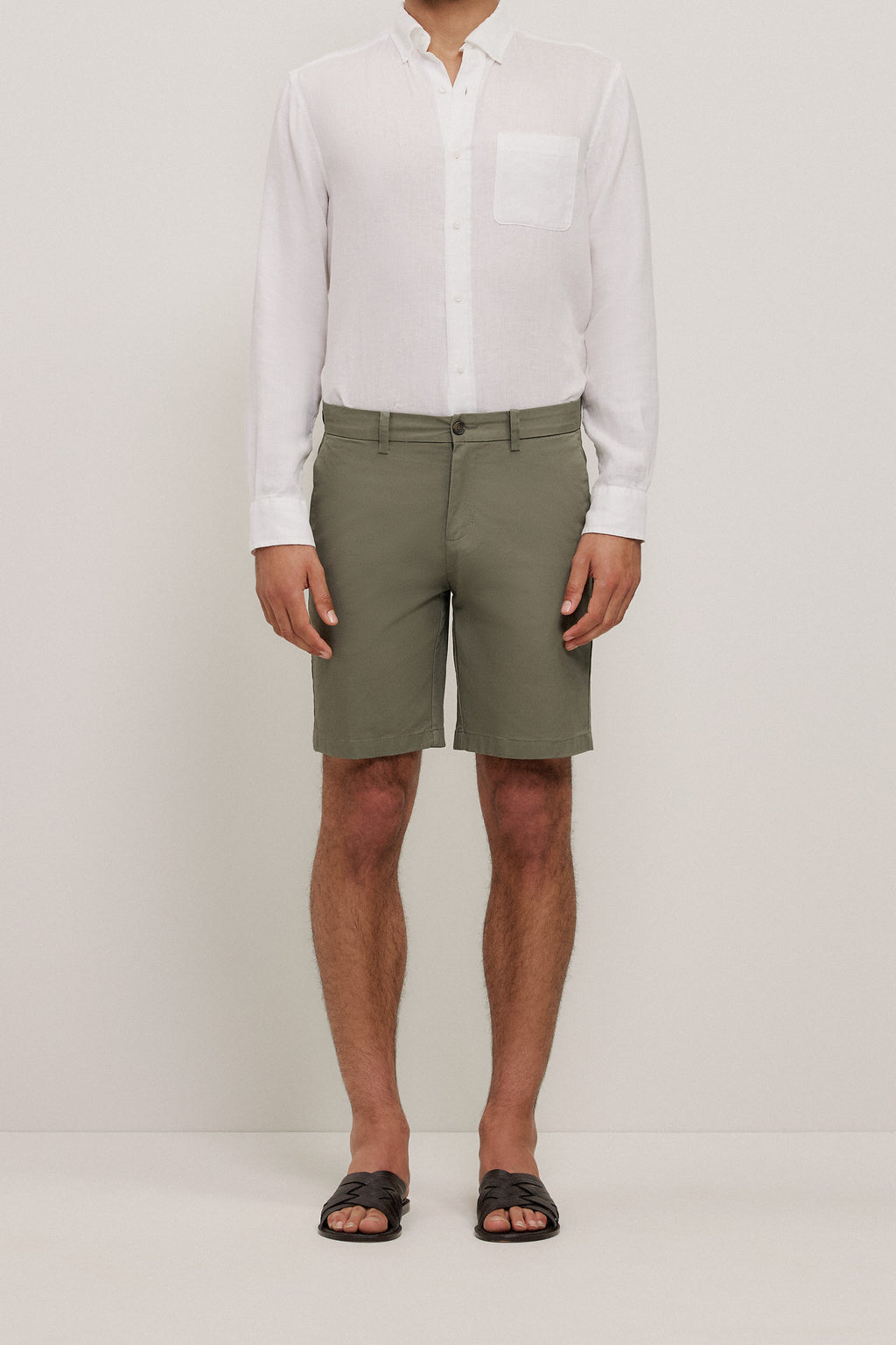 Cotton Twill Chino Short