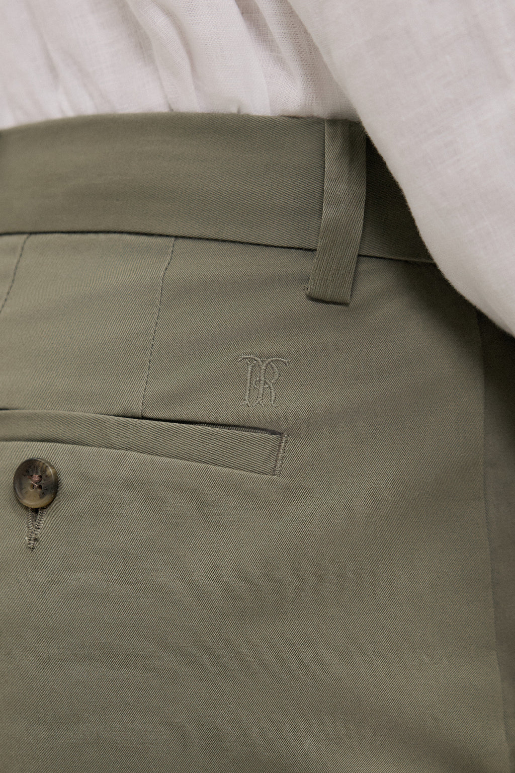 Cotton Twill Chino Short