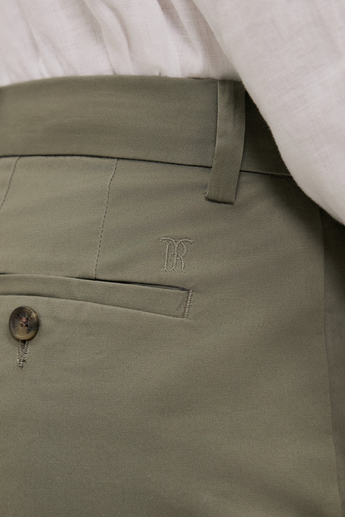 Cotton Twill Chino Short