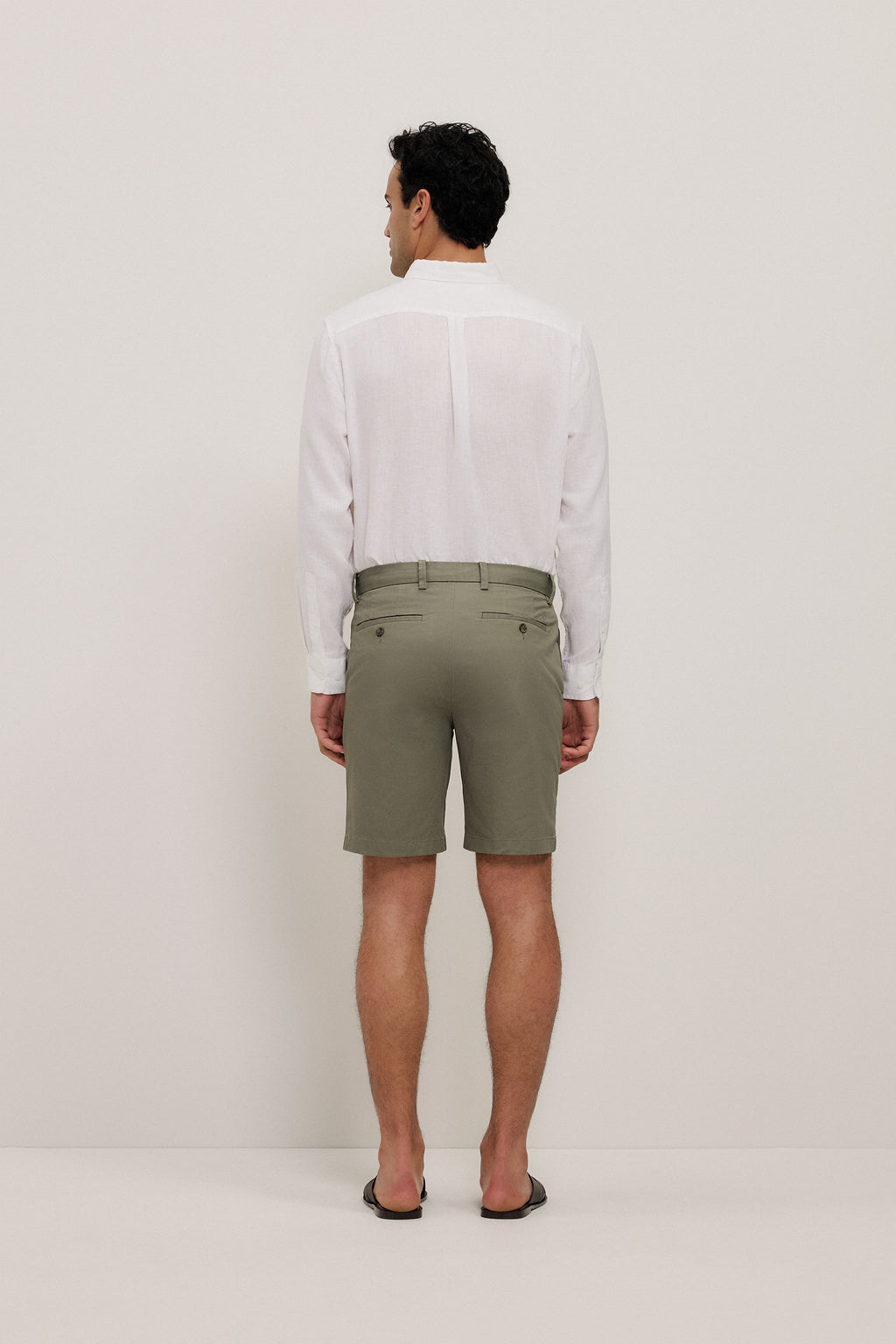 Cotton Twill Chino Short