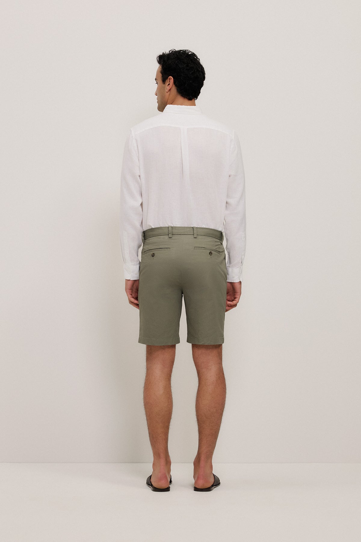 Cotton Twill Chino Short