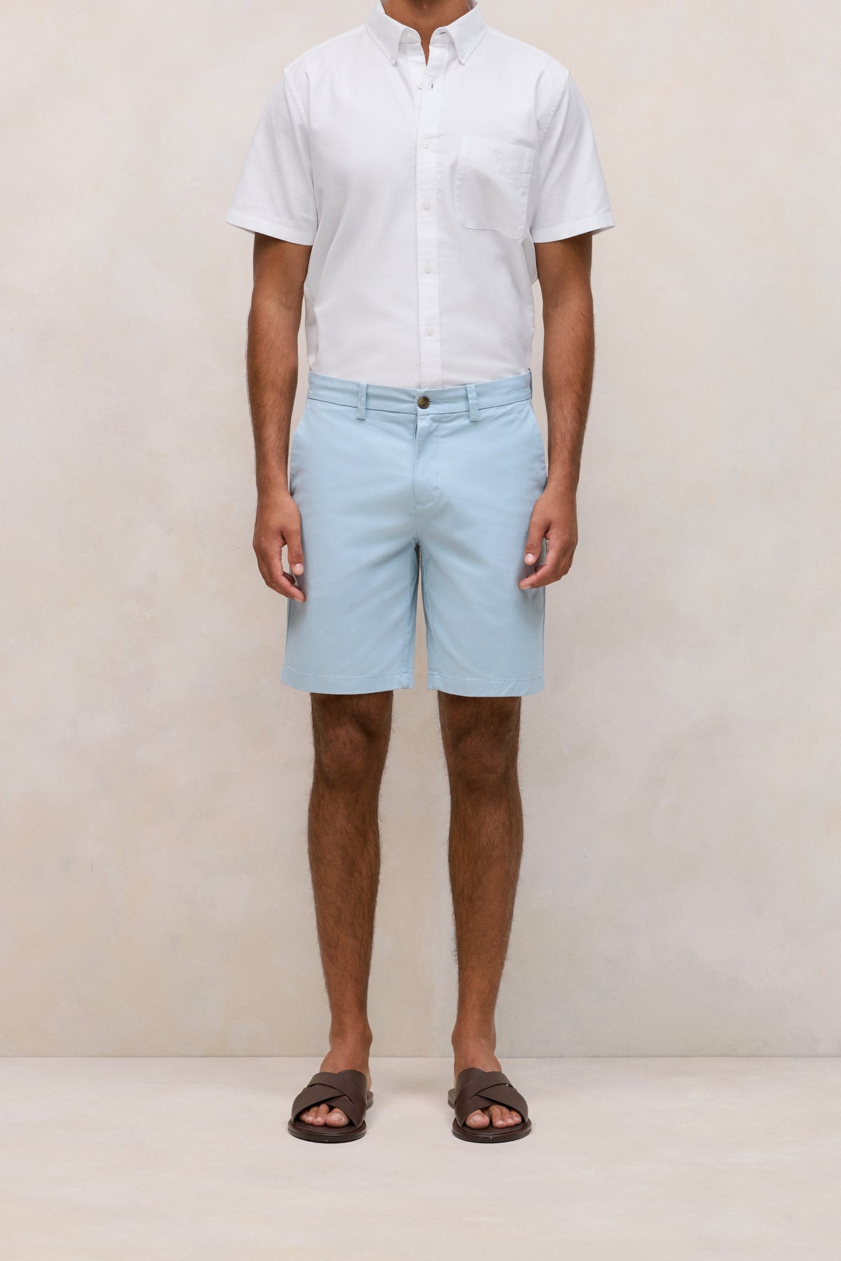 Cotton Twill Chino Short