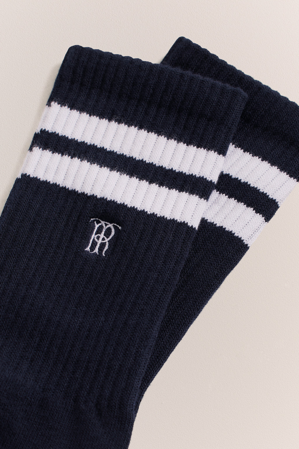 Monogram Rib Sport Sock