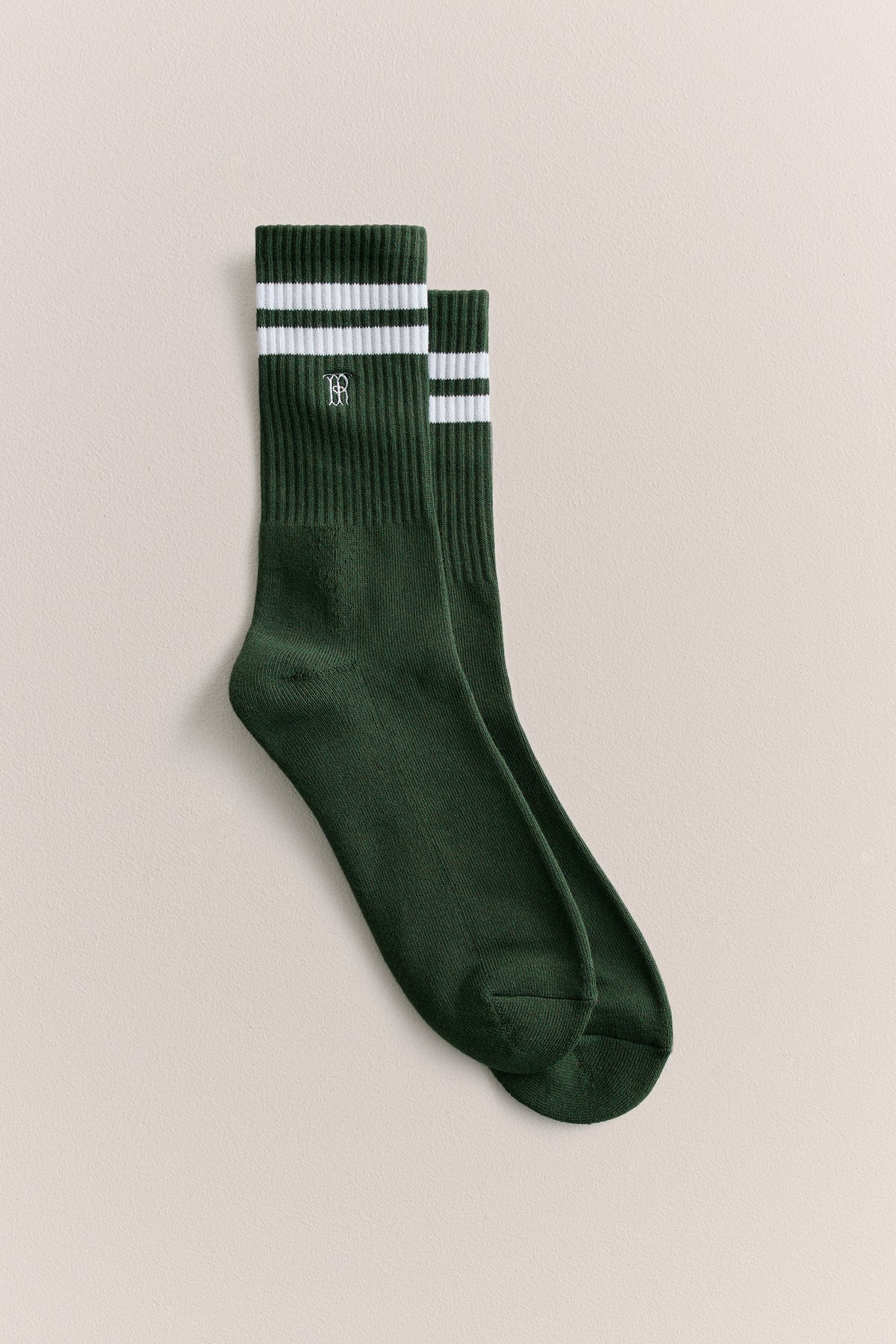 Monogram Rib Sport Sock