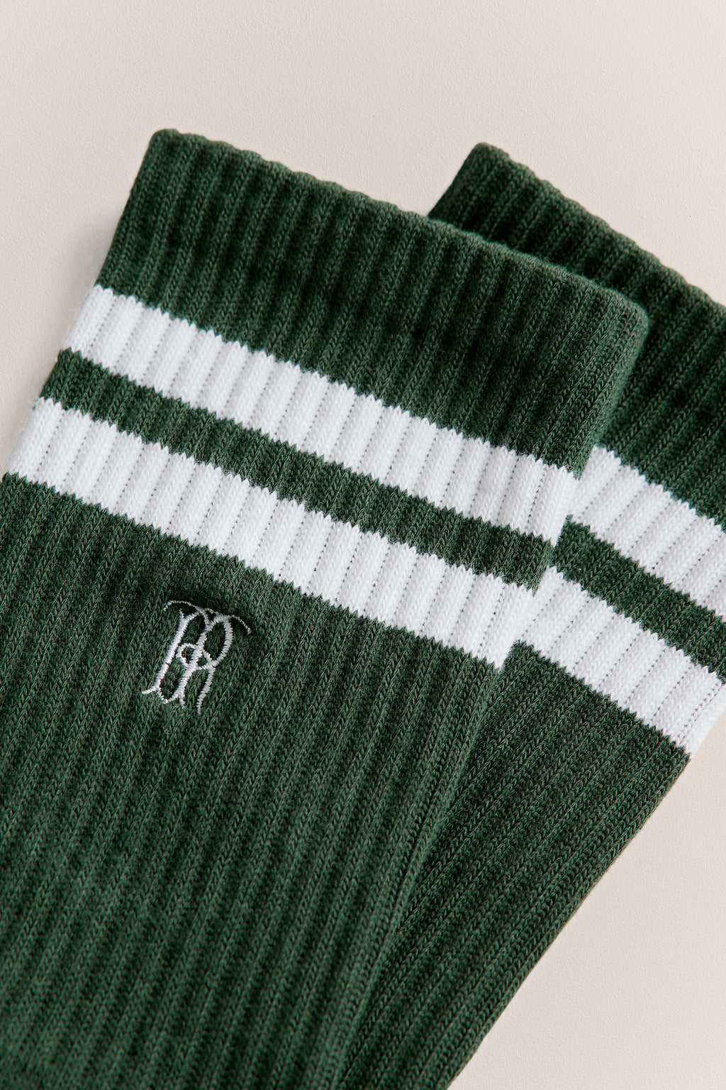 Monogram Rib Sport Sock