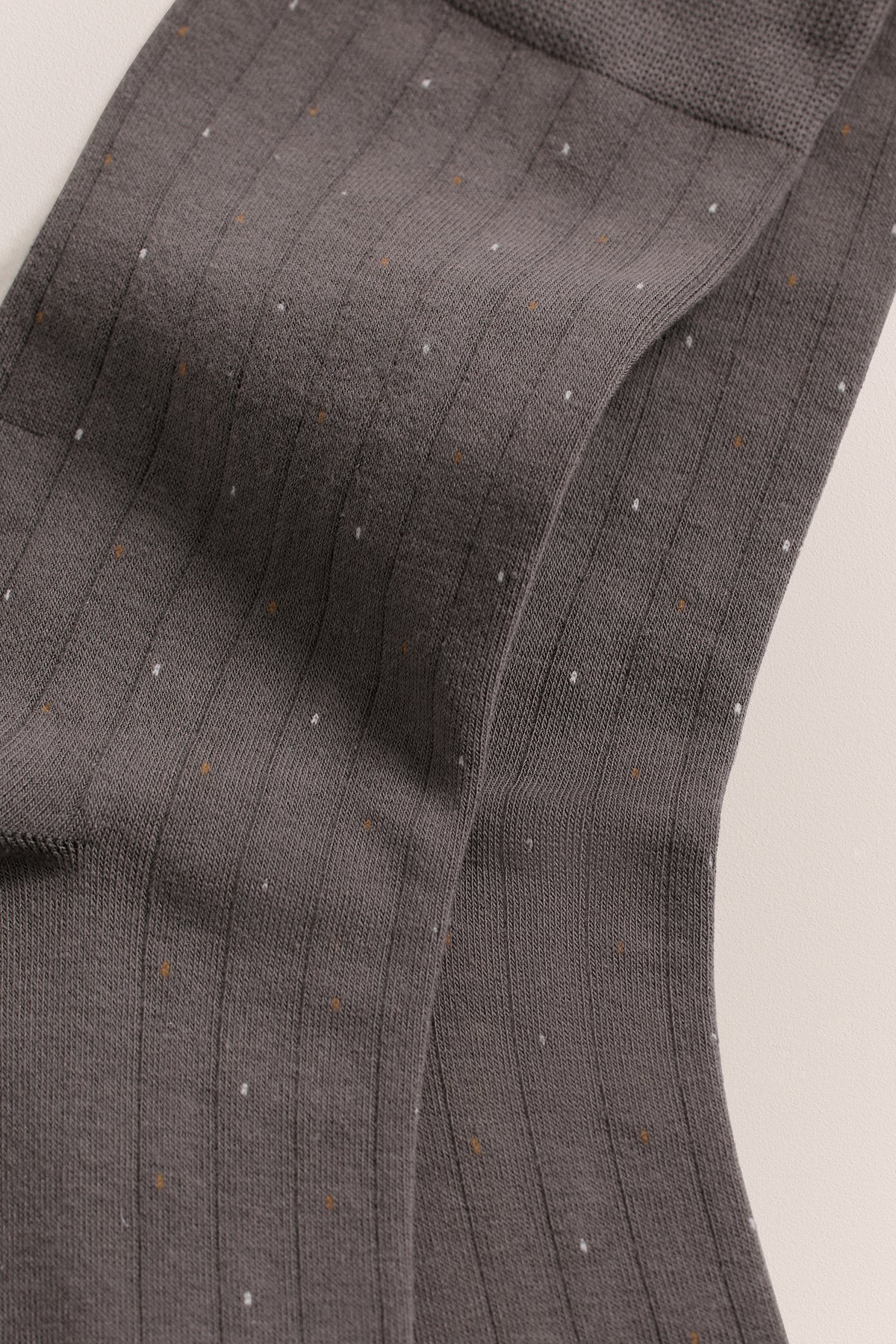 Dot Rib Crew Sock