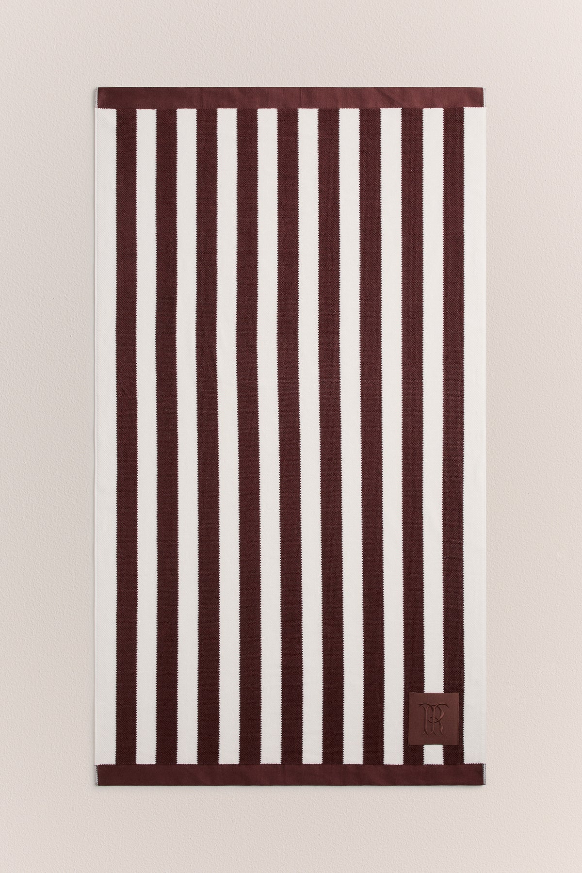 Cotton Jacquard Stripe Tr Towel