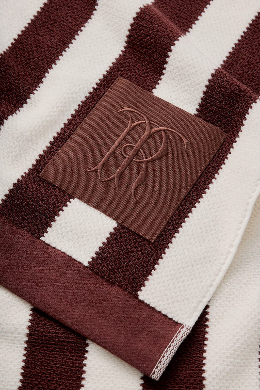 Cotton Jacquard Stripe Tr Towel
