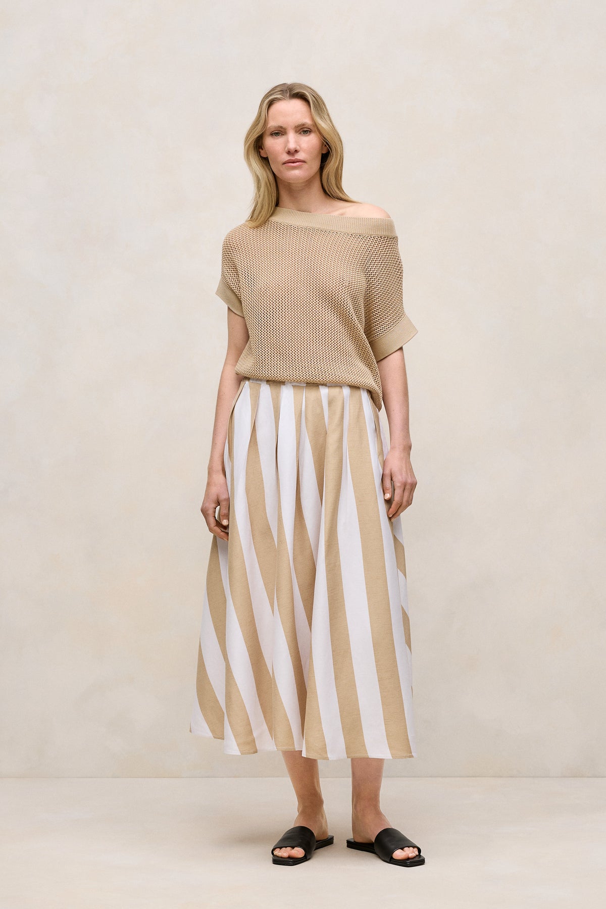 Cabana Stripe Skirt
