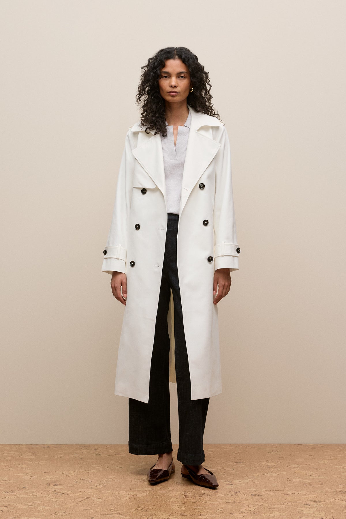 Double Cloth Trench