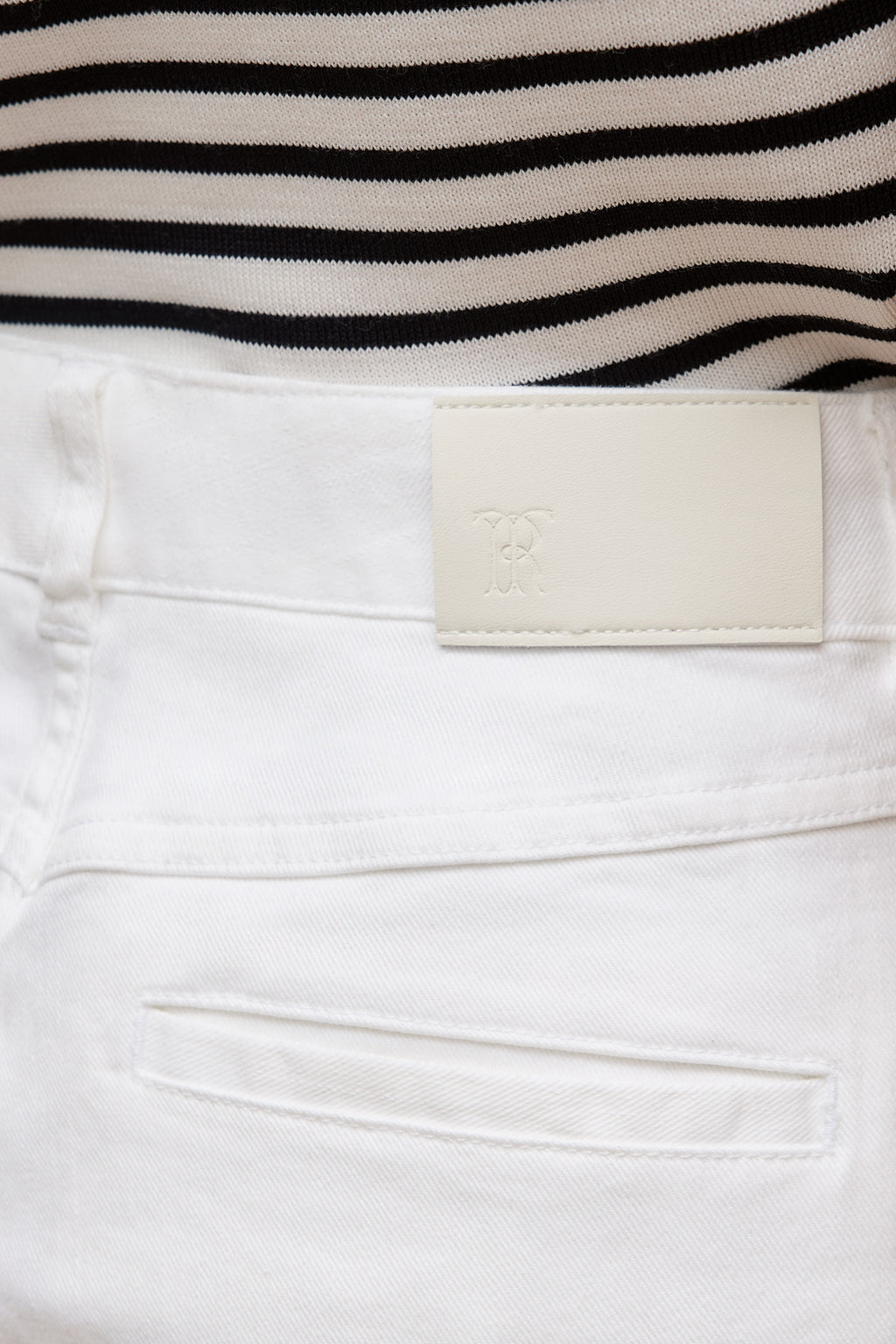 Australian Cotton Blend Denim Tailored Pant