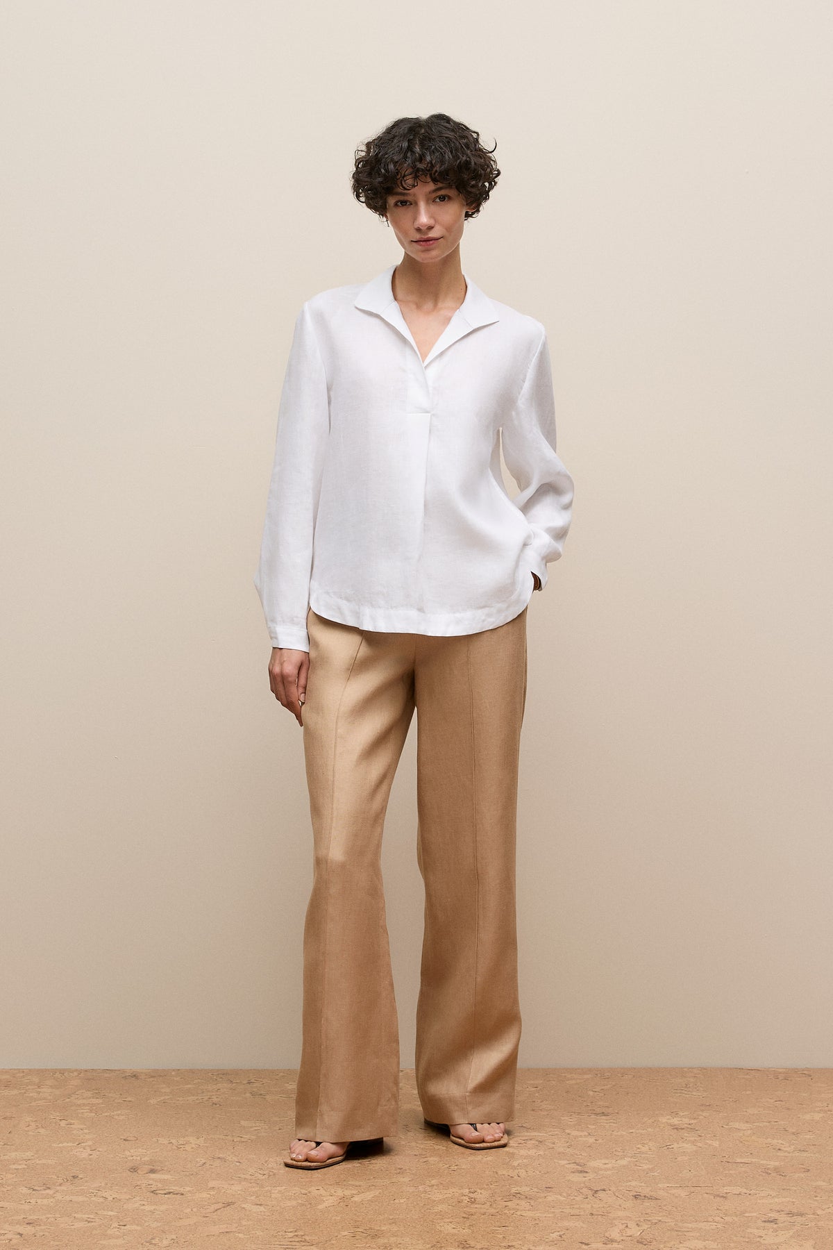 Linen Popover Shirt