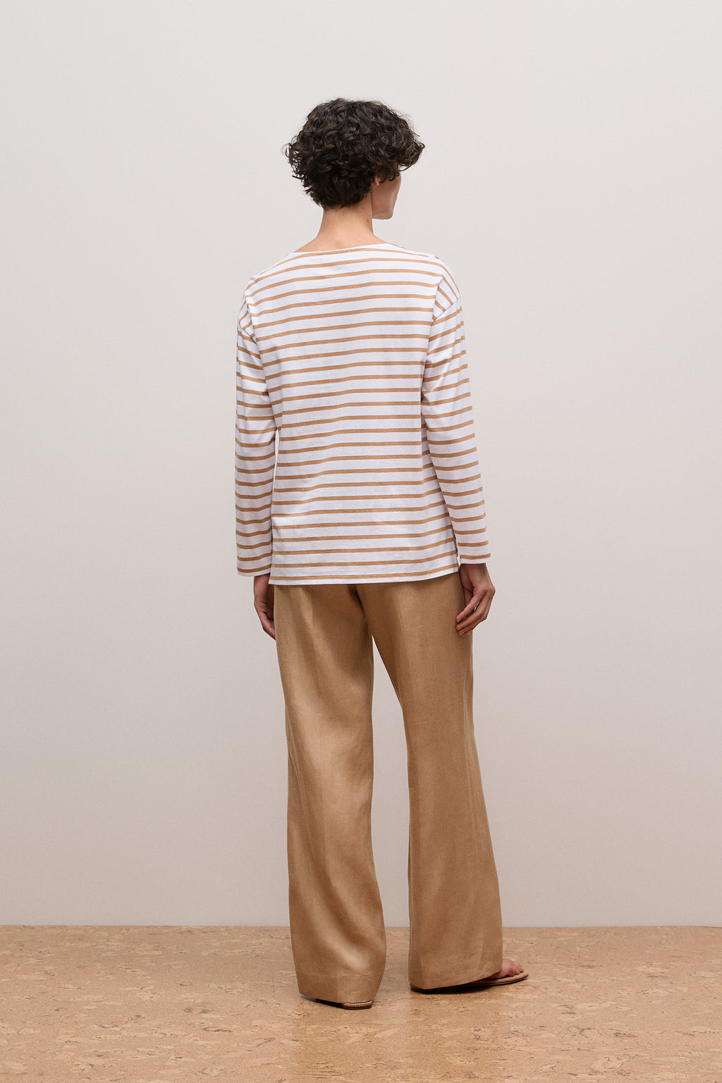 Australian Cotton Stripe Long Sleeve T-Shirt