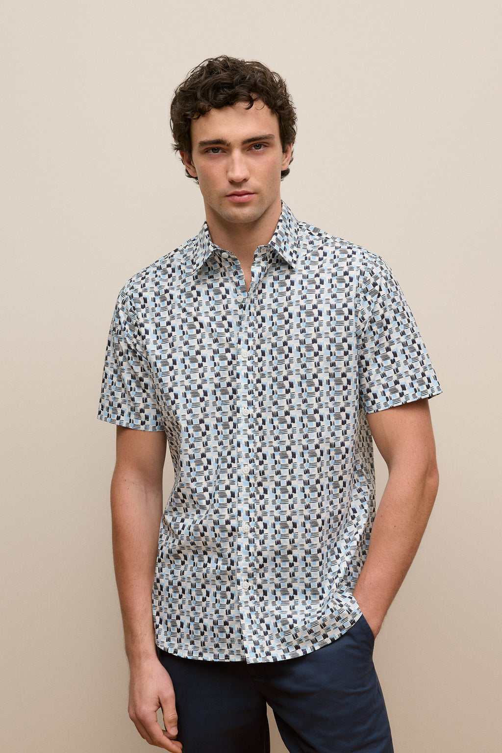 Reed Poplin Short Sleeve Shirt