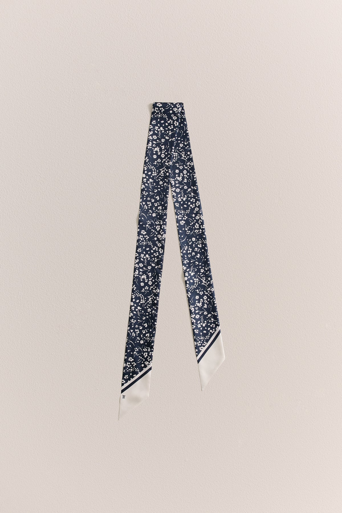 Carraway Silk Slim Scarf