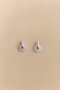 Rava Drop Hoop Earrings