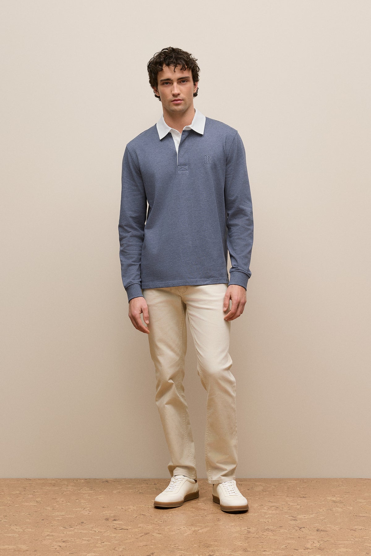 Jersey Cotton Monogram Rugby