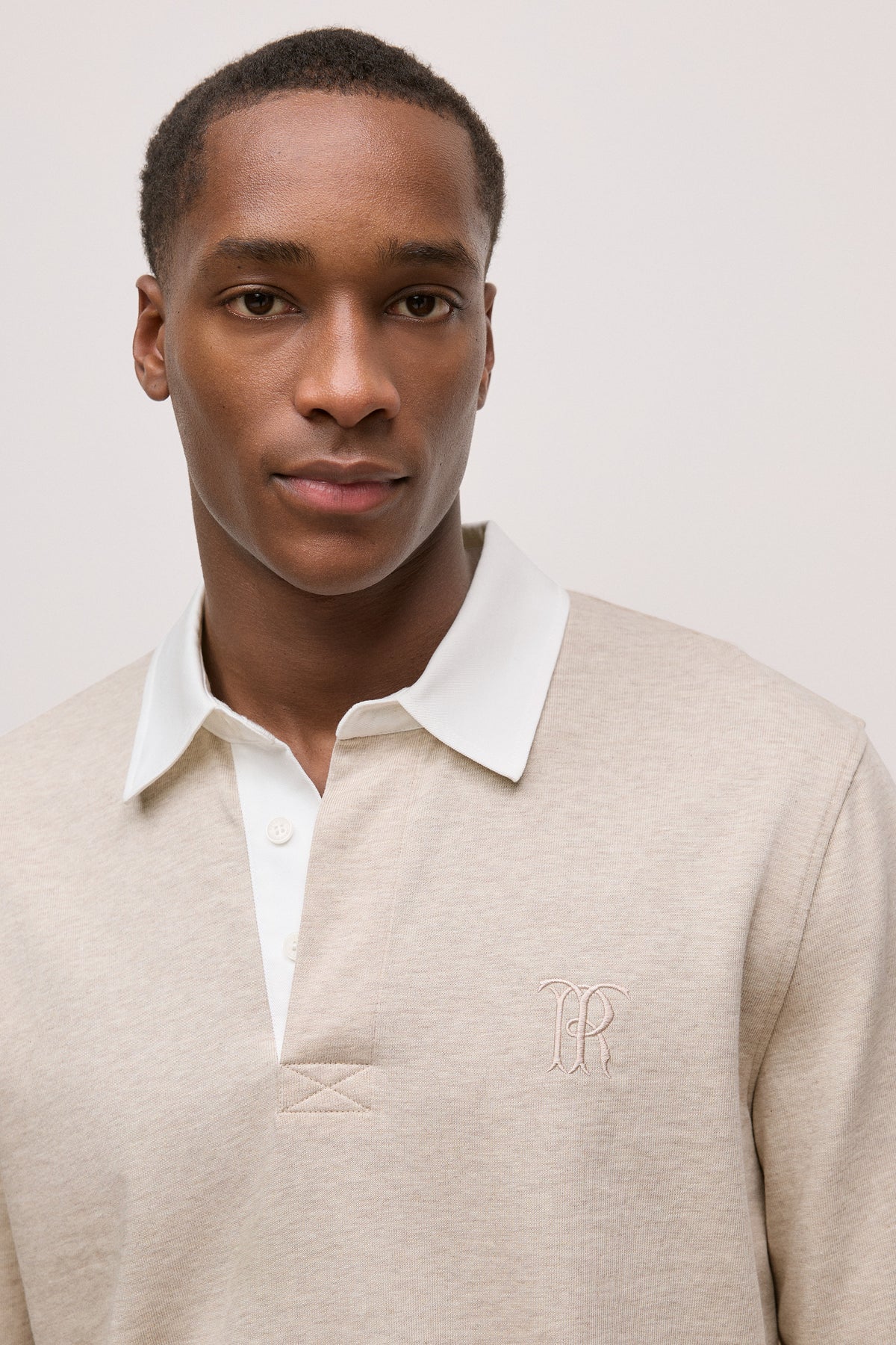 Jersey Cotton Monogram Rugby