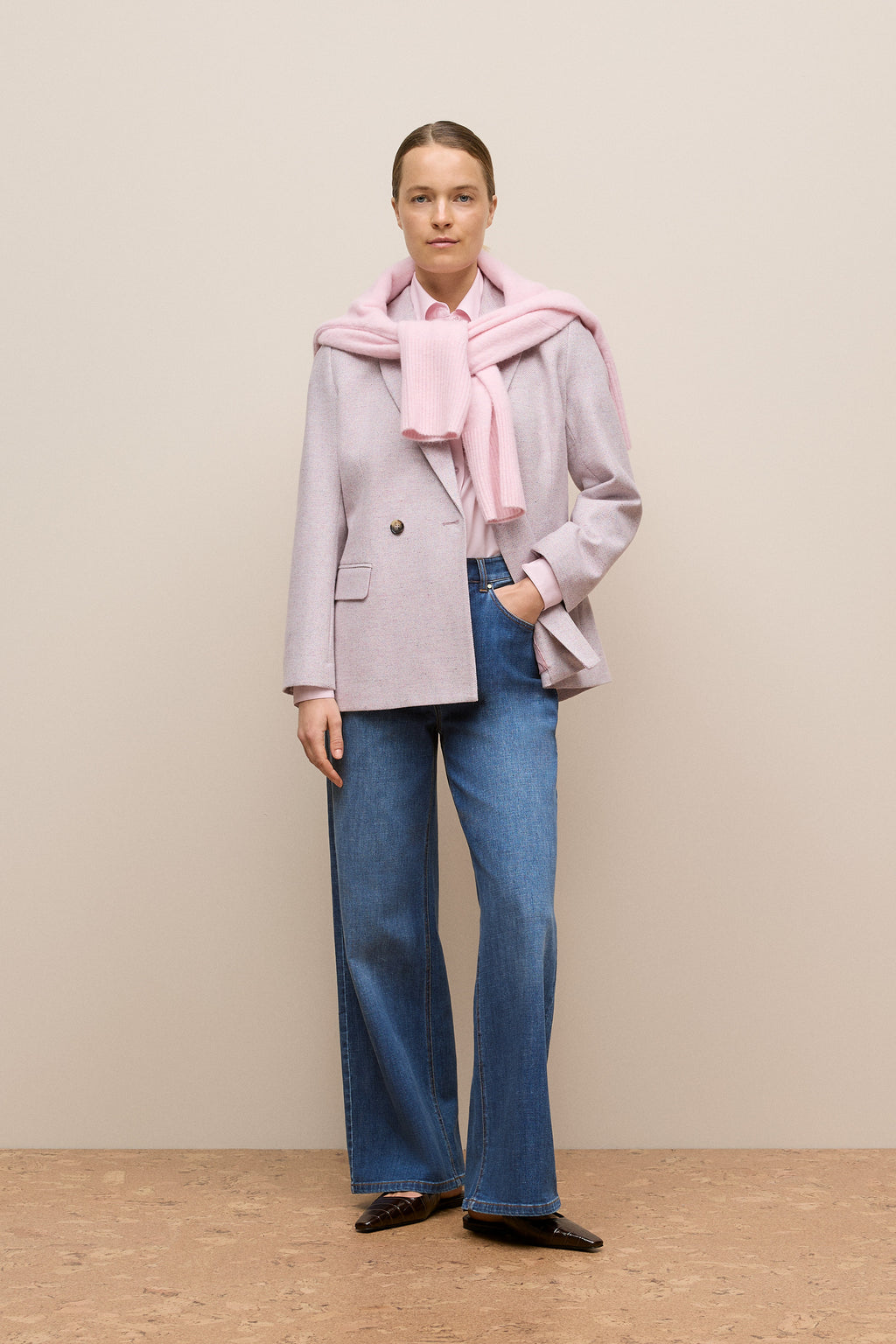 Cotton Poplin Long Sleeve Shirt