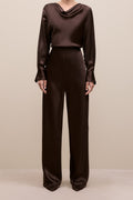 Satin Bias Cut Pant