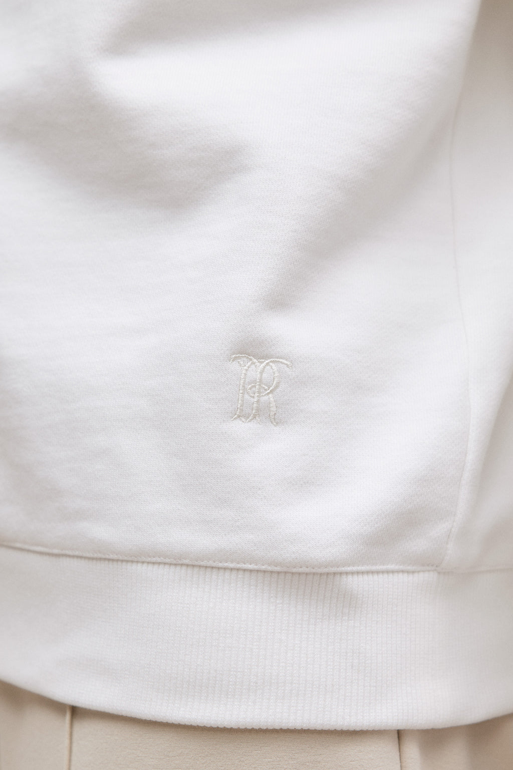 Button Neck Sweat