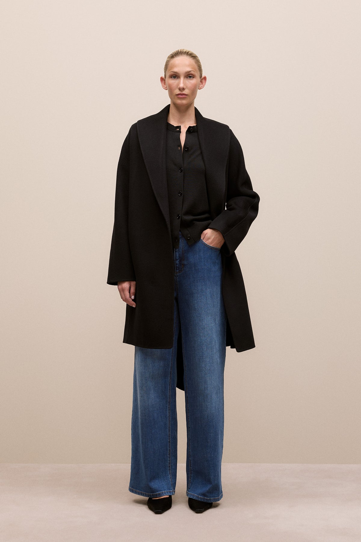 Merino Classic Crew Cardigan