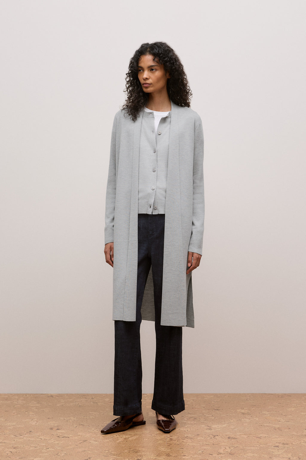 Merino Classic Crew Cardigan