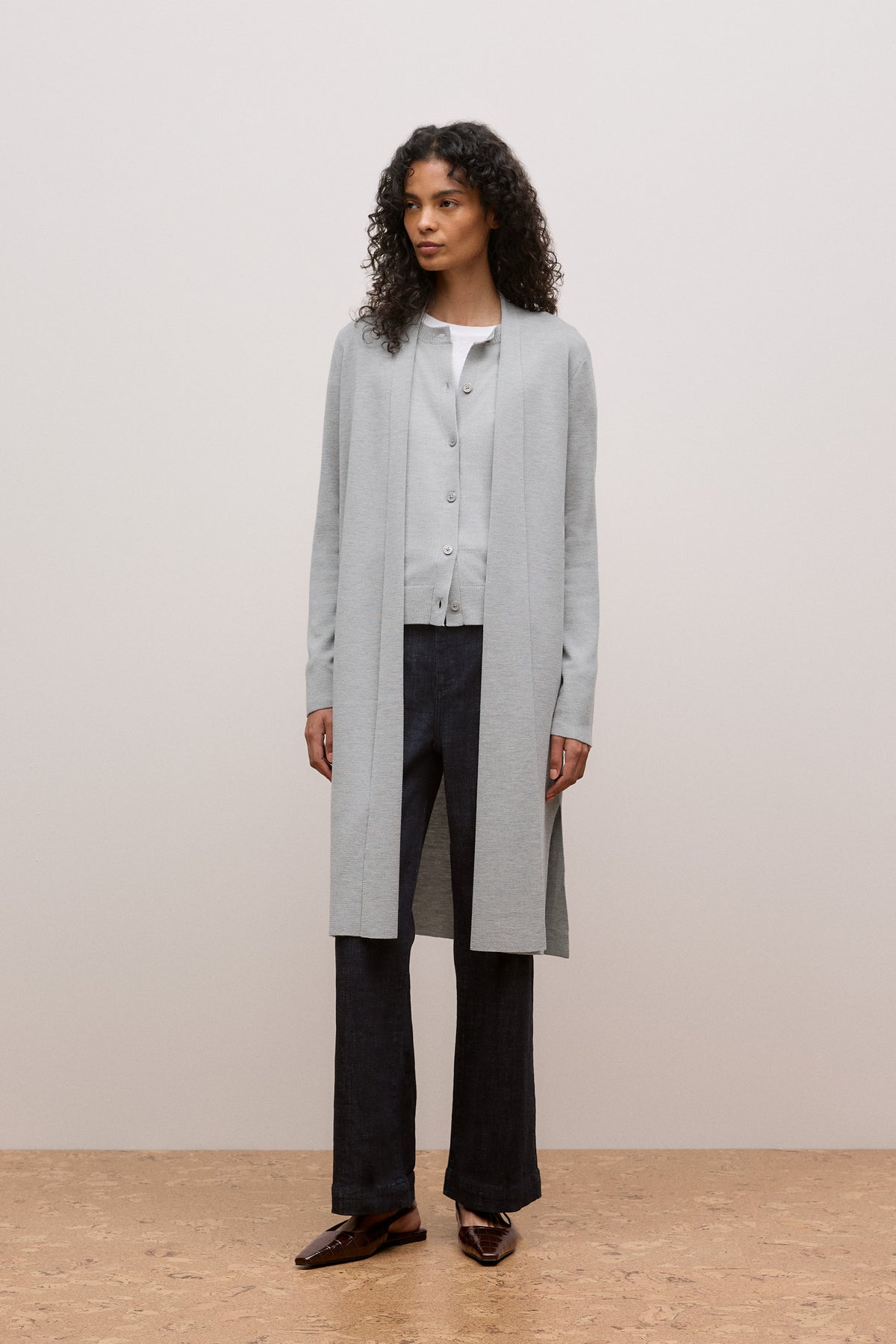 Merino Classic Crew Cardigan