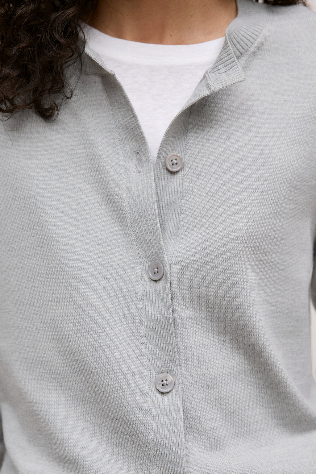 Merino Classic Crew Cardigan