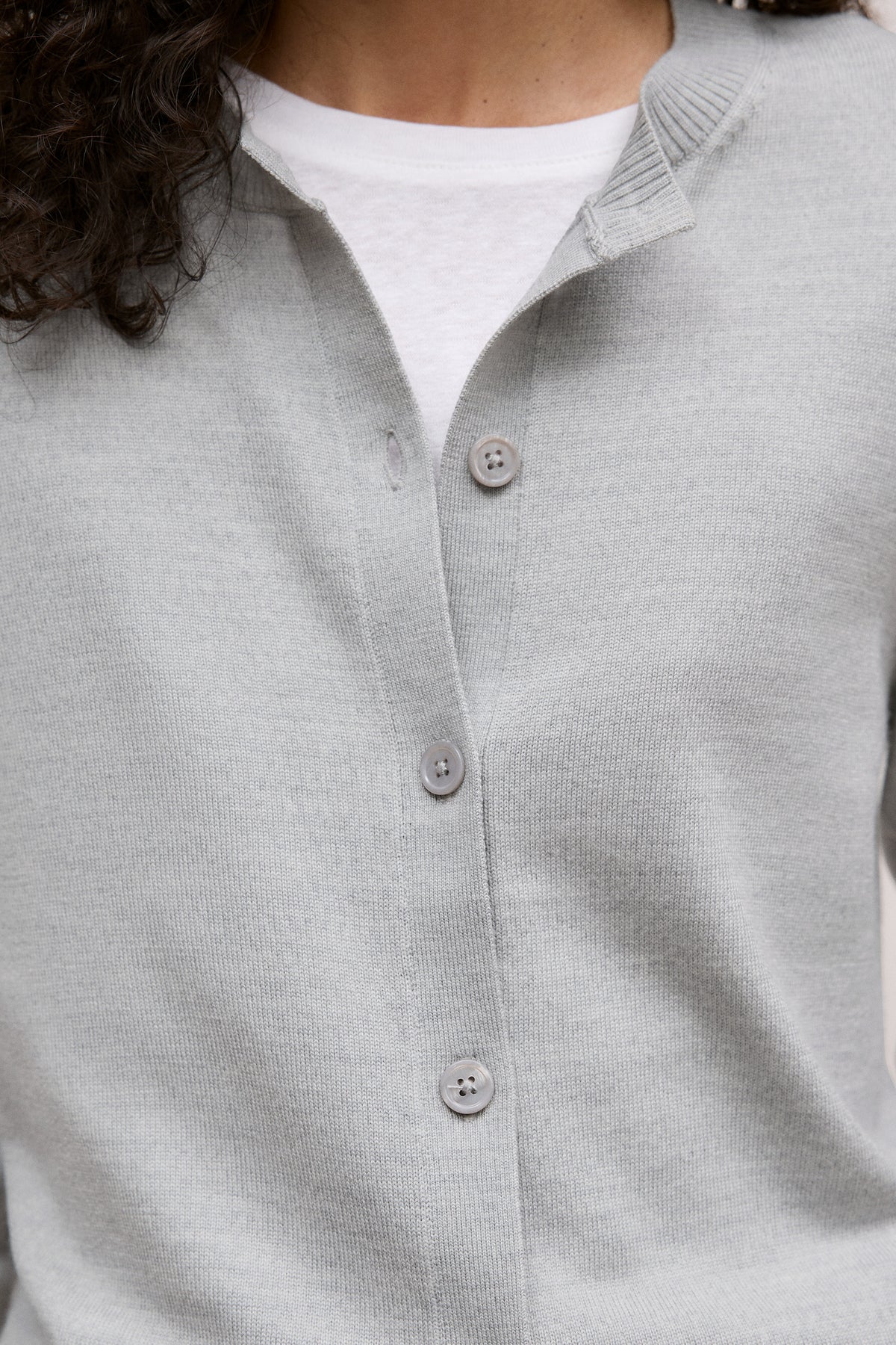 Merino Classic Crew Cardigan
