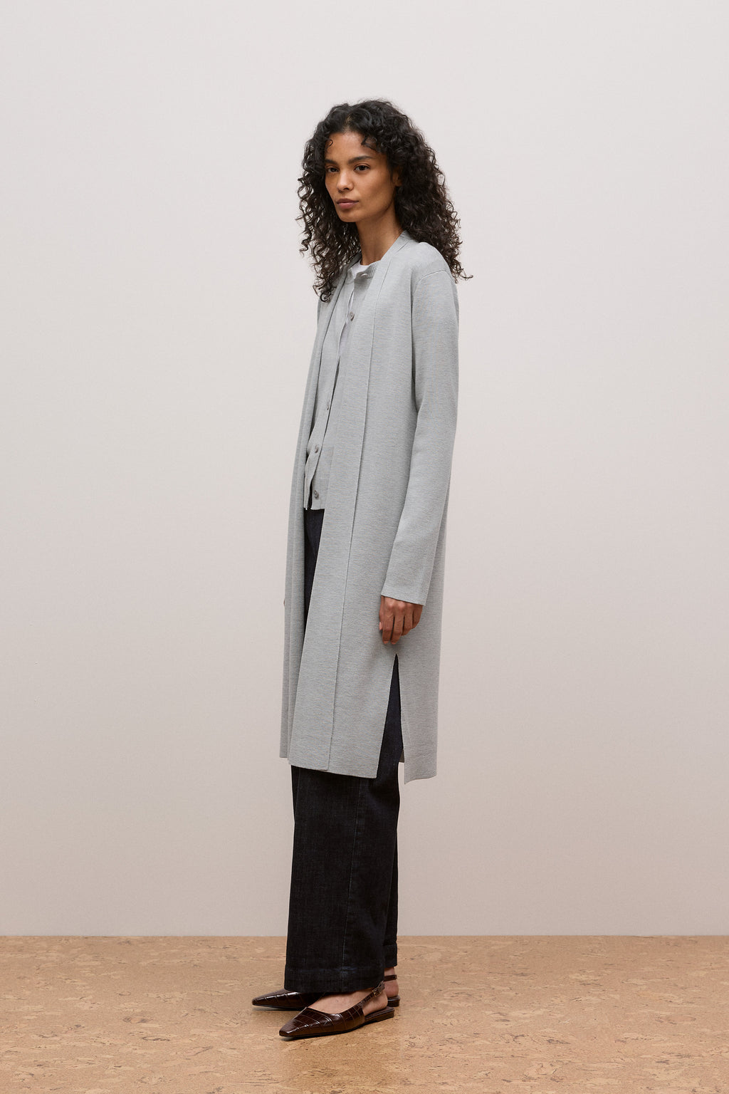 Merino Classic Crew Cardigan
