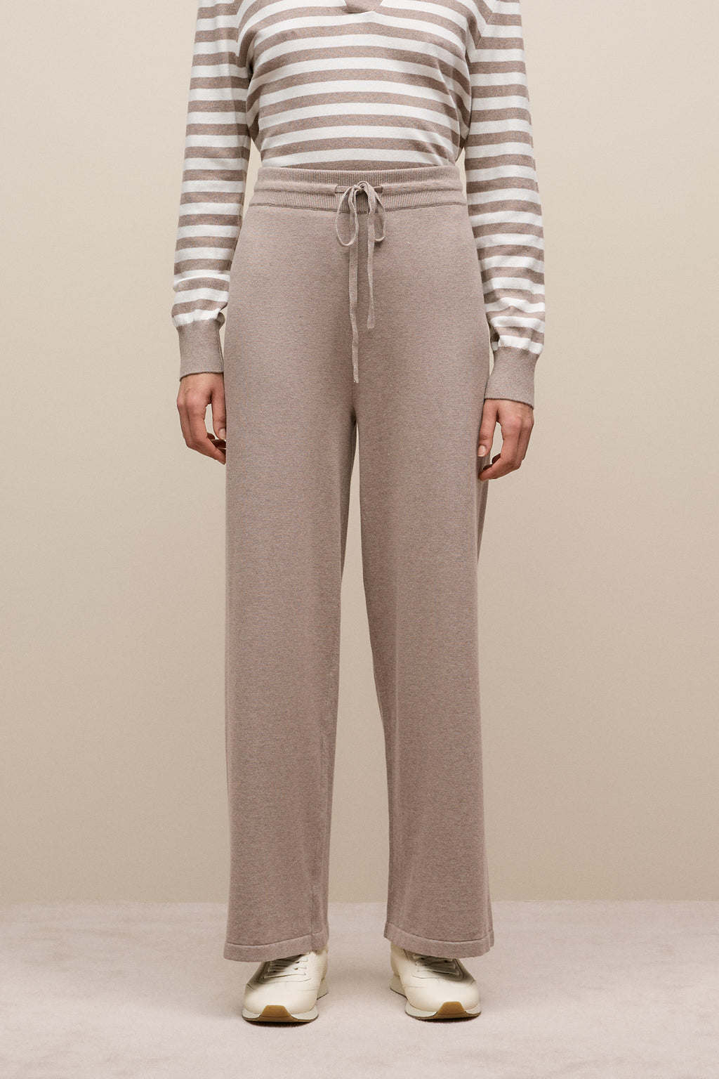 Cotton Cashmere Knit Pant