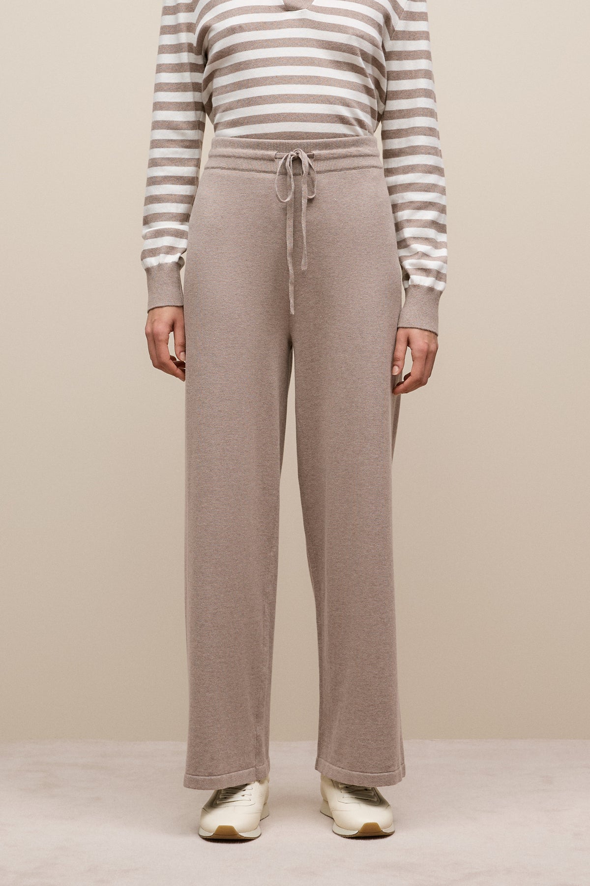 Cotton Cashmere Knit Pant
