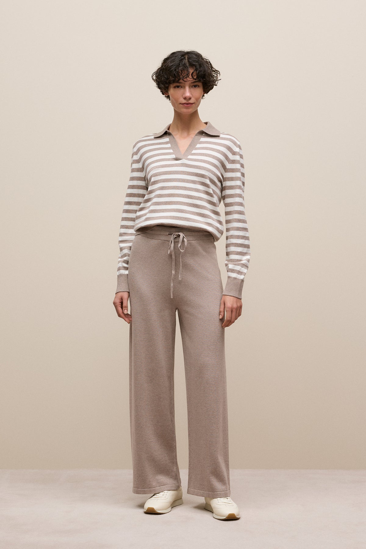 Cotton Cashmere Knit Pant