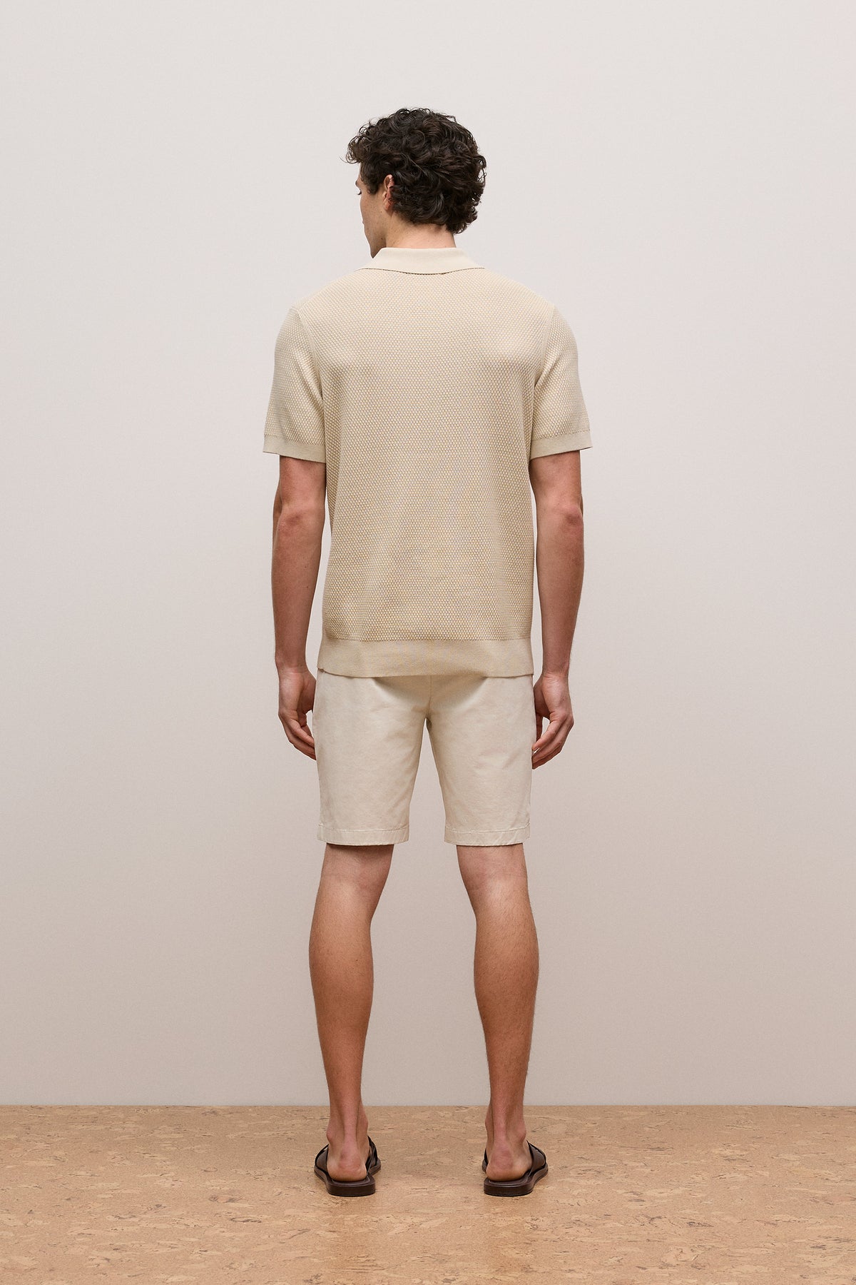 Cotton Texture Stitch Polo