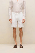 Linen Patch Pocket Drawcord Short