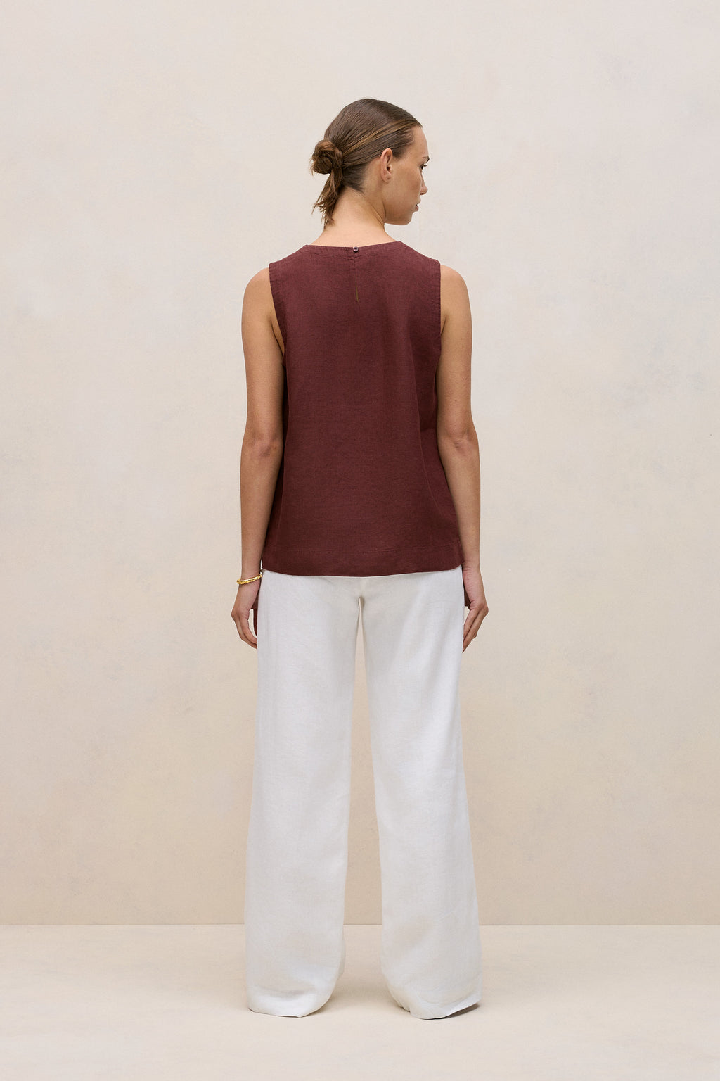 Delave Linen Shell Tank