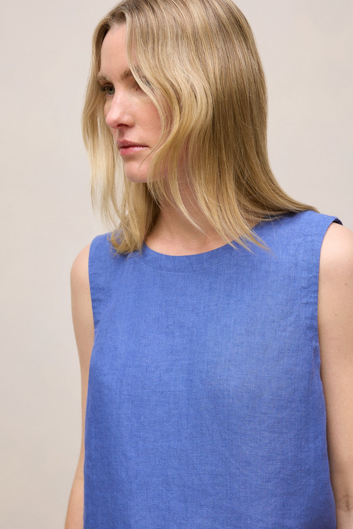 Delave Linen Shell Tank