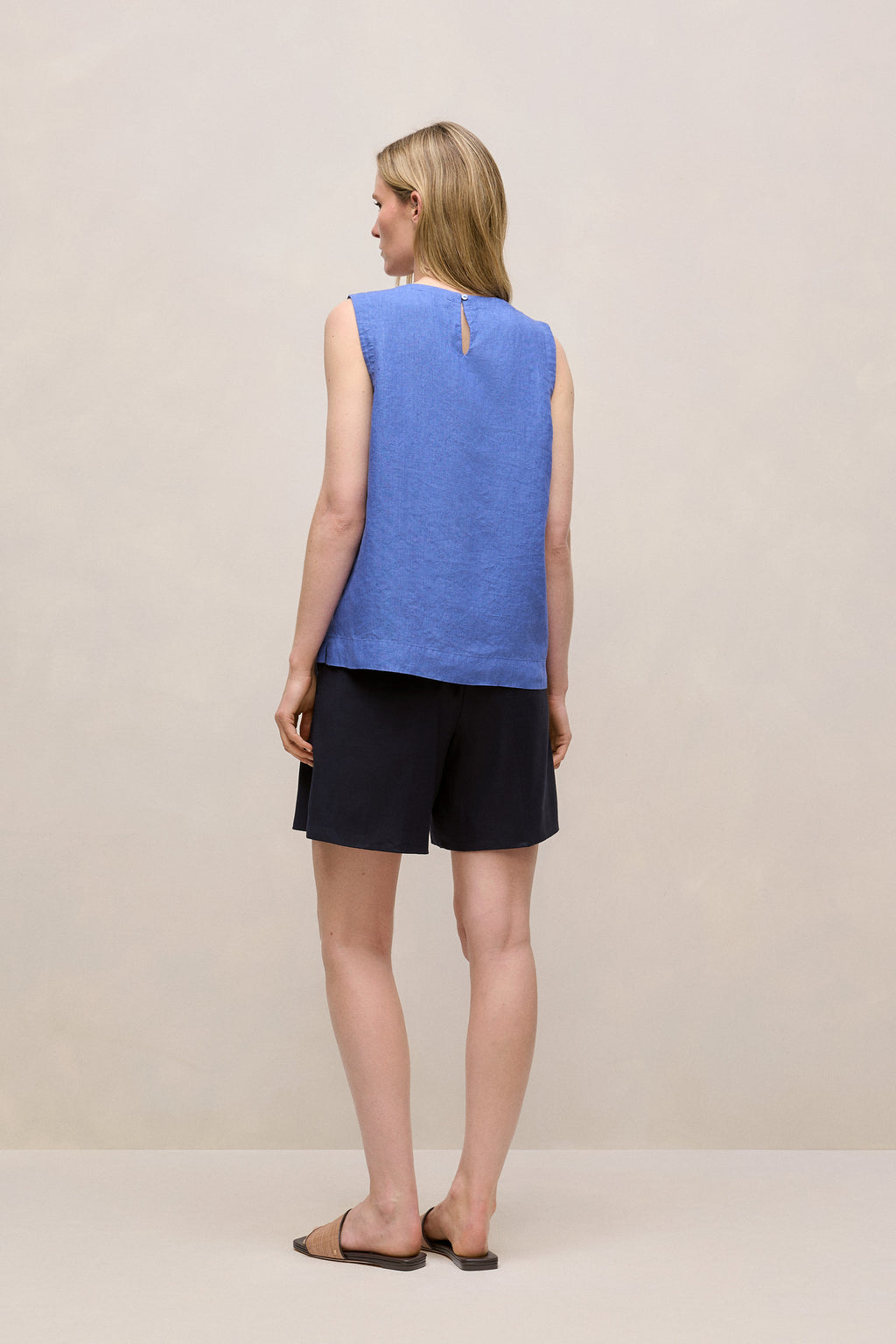 Delave Linen Shell Tank