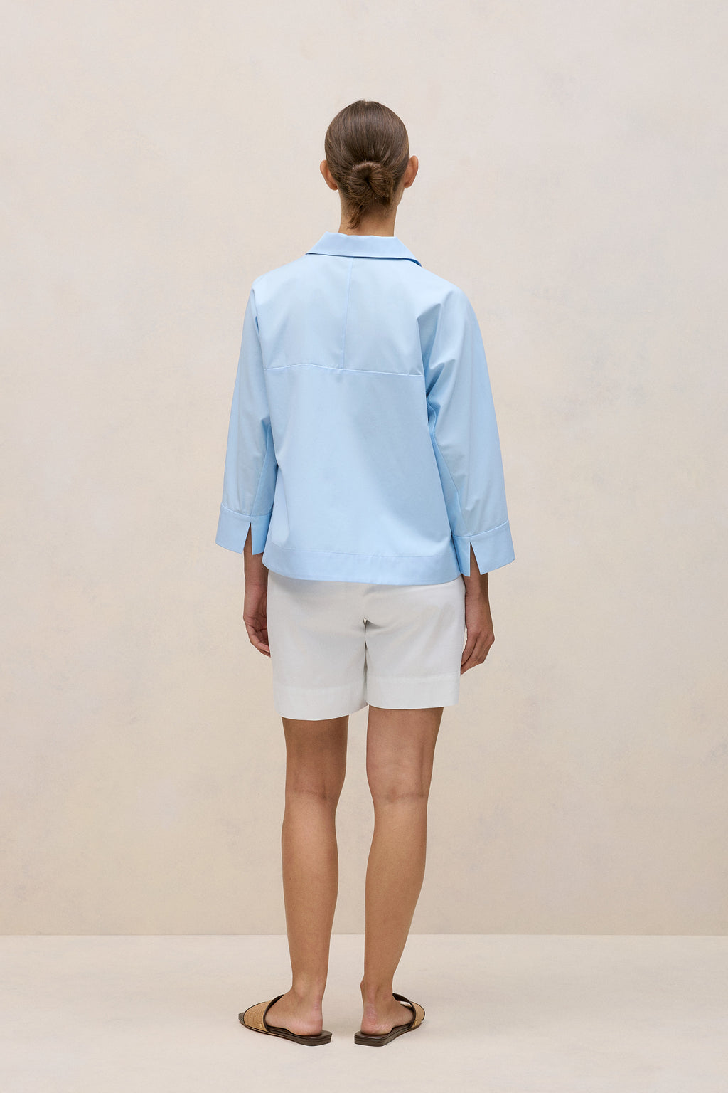 Fine Poplin Popover Shirt