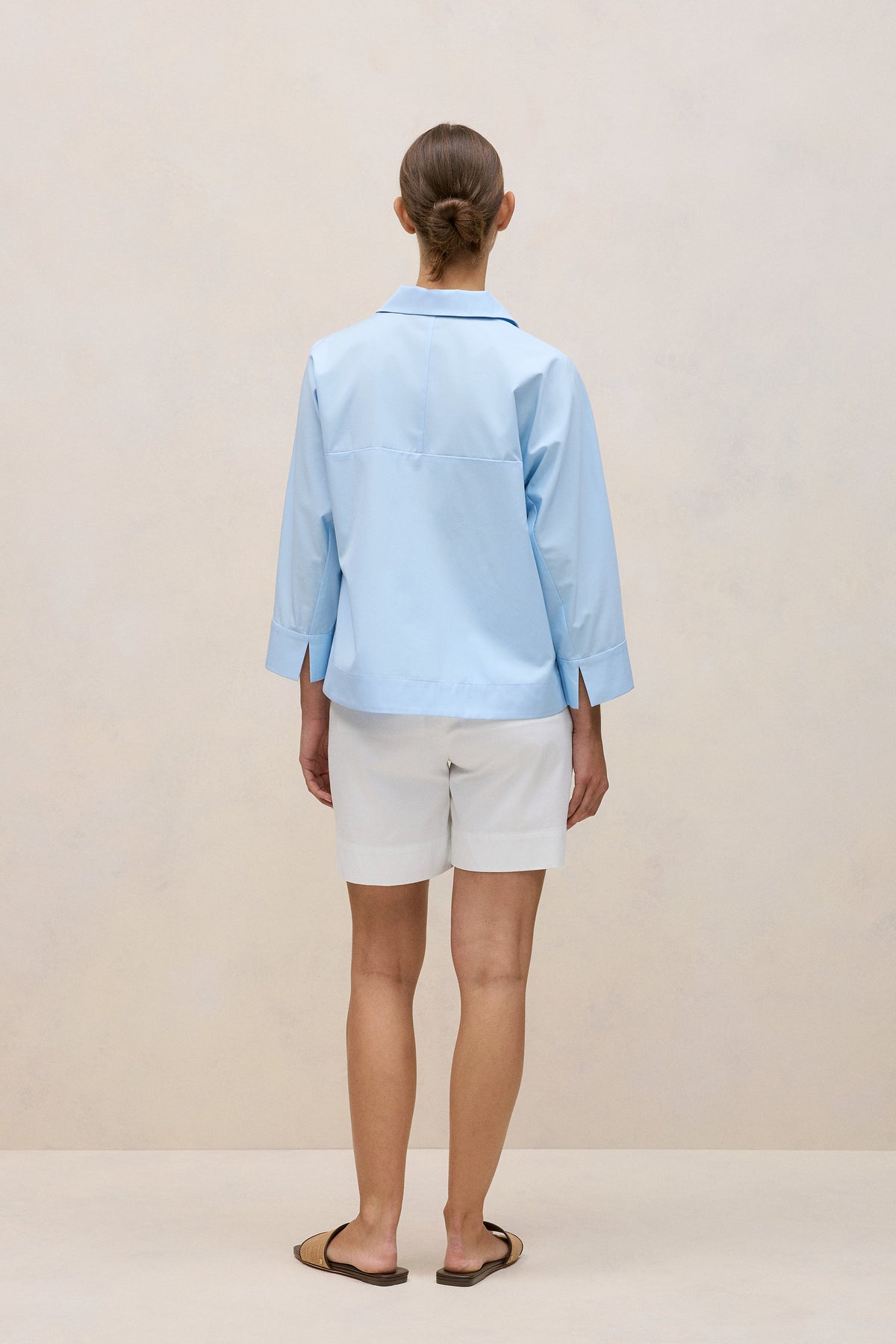Fine Poplin Popover Shirt