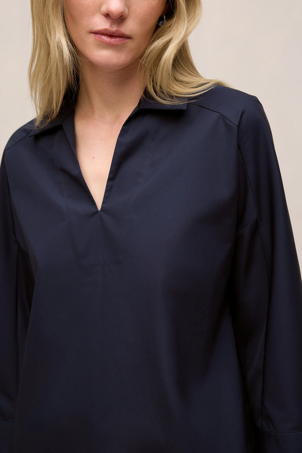 Fine Poplin Popover Shirt