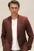 Regular Fit Belgian Linen Blazer