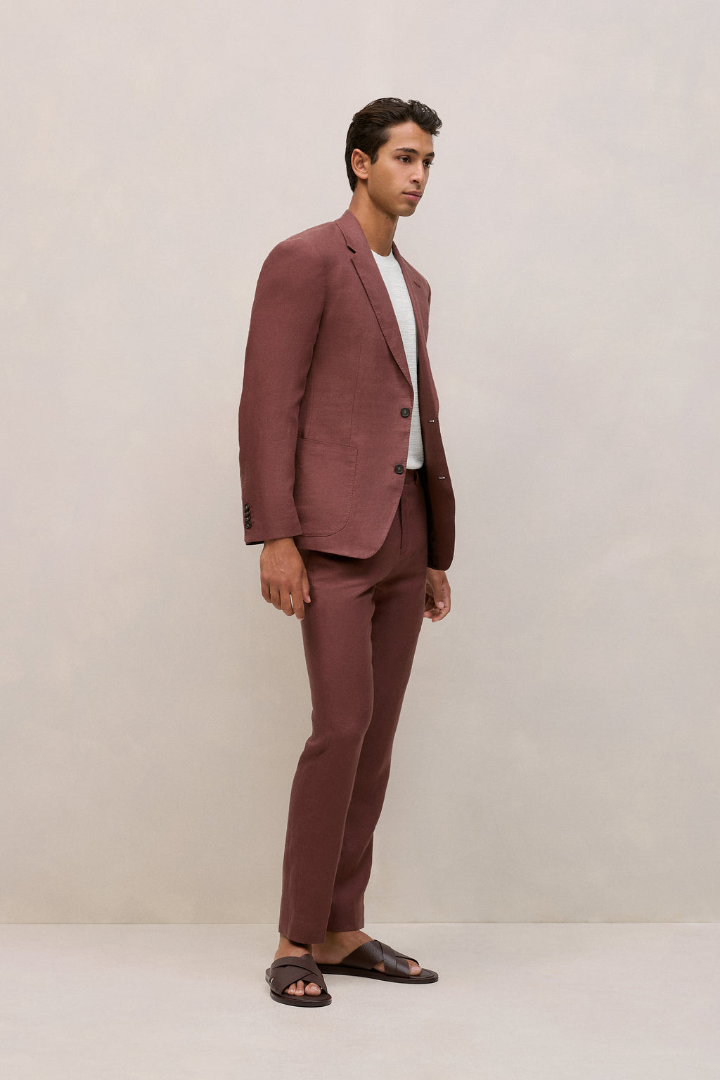 Regular Fit Belgian Linen Blazer