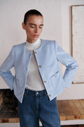 Italian Cord Button Front Jacket