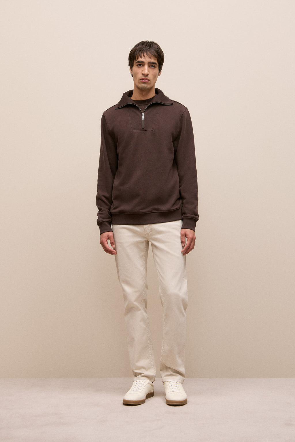 Half Zip Sweat