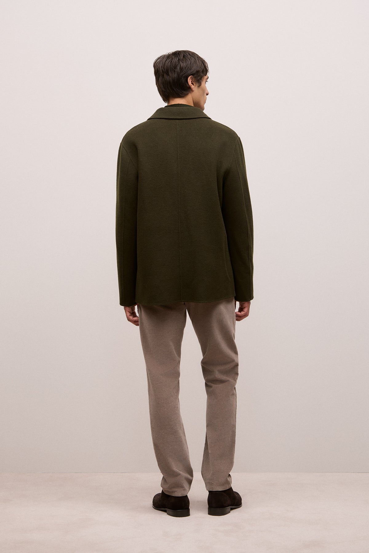 Double Faced Wool Chore Jacket